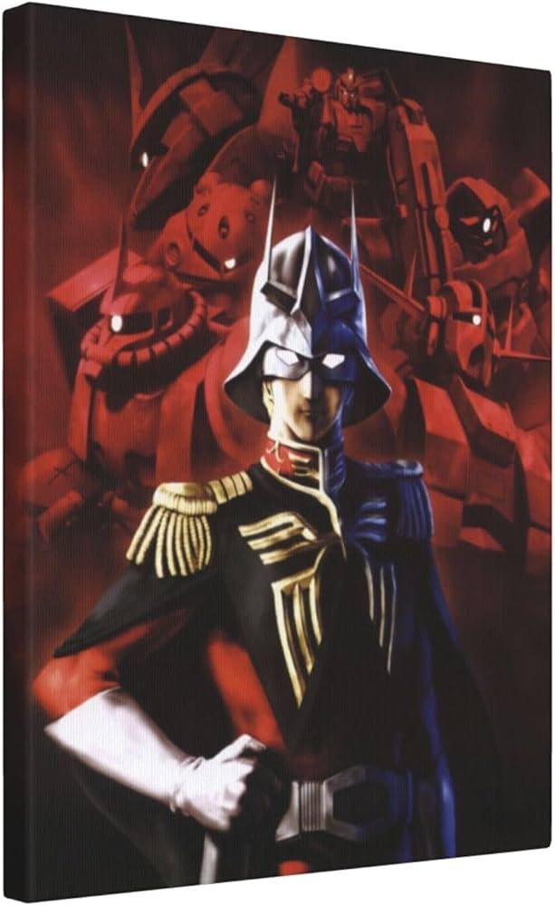 Amazon.co.jp: ネオ ジオンガンダム シャア アニメ ポスター アート