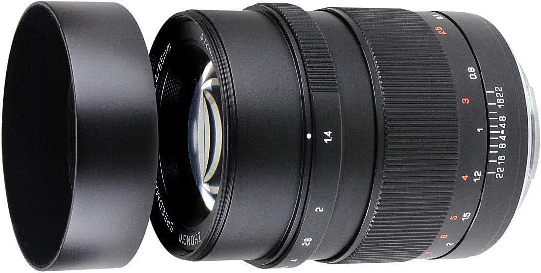 Amazon | Mitakon Zhongyi Speedmaster 65mm f/1.4レンズ Fuji GFX