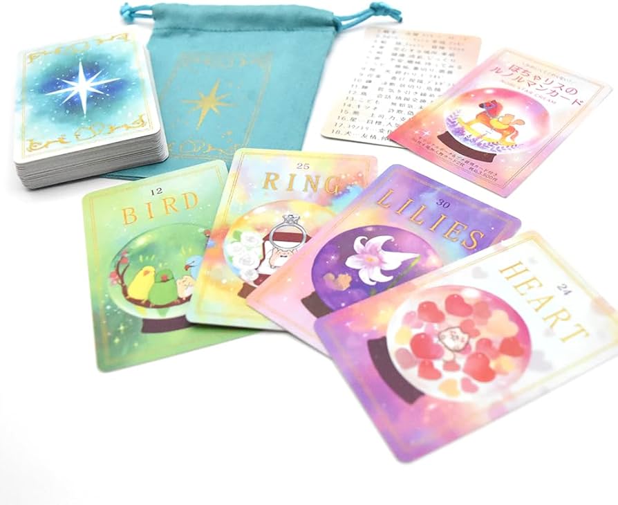 Amazon | ぽちゃリスのルノルマンカード ｜ NORI STARCREAM ｜ カード