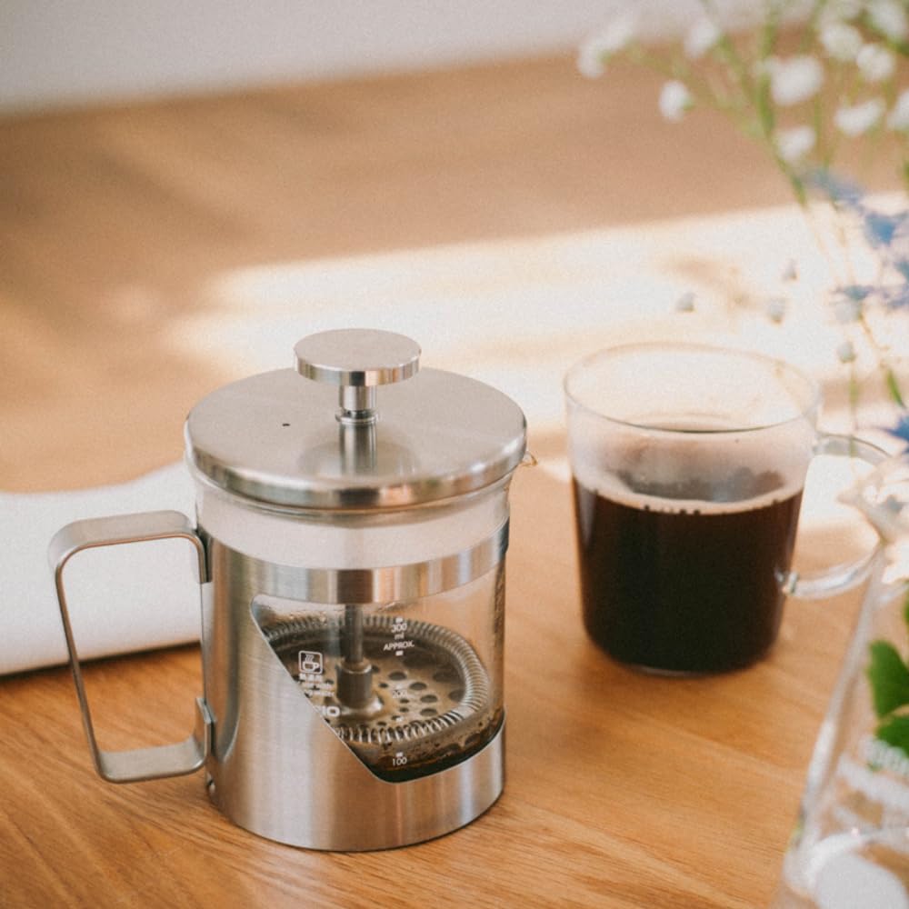 Amazon｜HARIO(ハリオ)ハリオール・7 プレス式コーヒー 耐熱ガラス