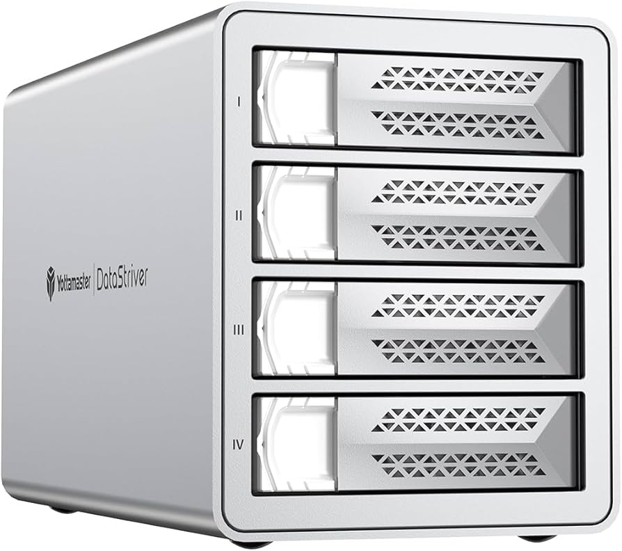 Amazon.com: Yottamaster VN400C3 4 Bay Hard Drive Enclosure, 10Gbps