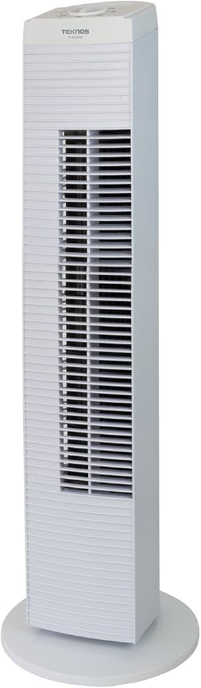 Amazon | TEKNOS タワー扇風機 タワーファン メカ式 ホワイト TF-820-W