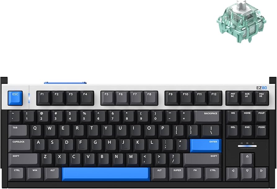 Amazon.com: IQUNIX EZ80 Hall Effect Gaming Keyboard Wired, 75