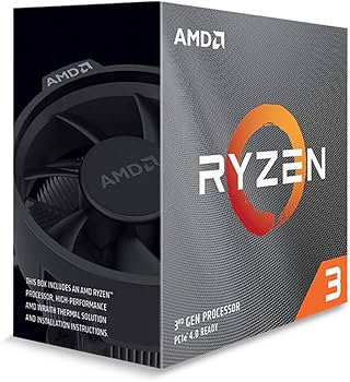 Amazon | AMD Ryzen 3 3300X, with Wraith Stealth cooler 3.8GHz 4