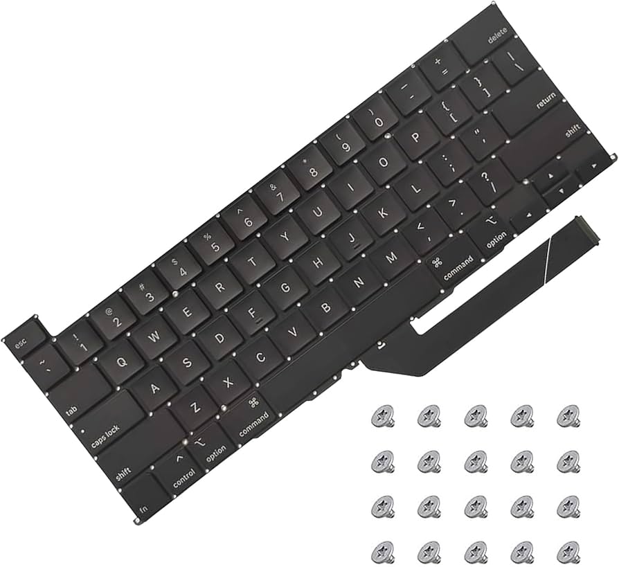 Amazon.com: New US Keyboard with Flex Cable + Screw Kit