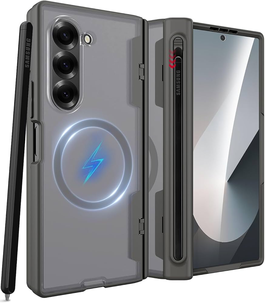 Amazon.co.jp: Miimall 対応 Galaxy Z Fold 6 ケース Sペン収納ヒンジ