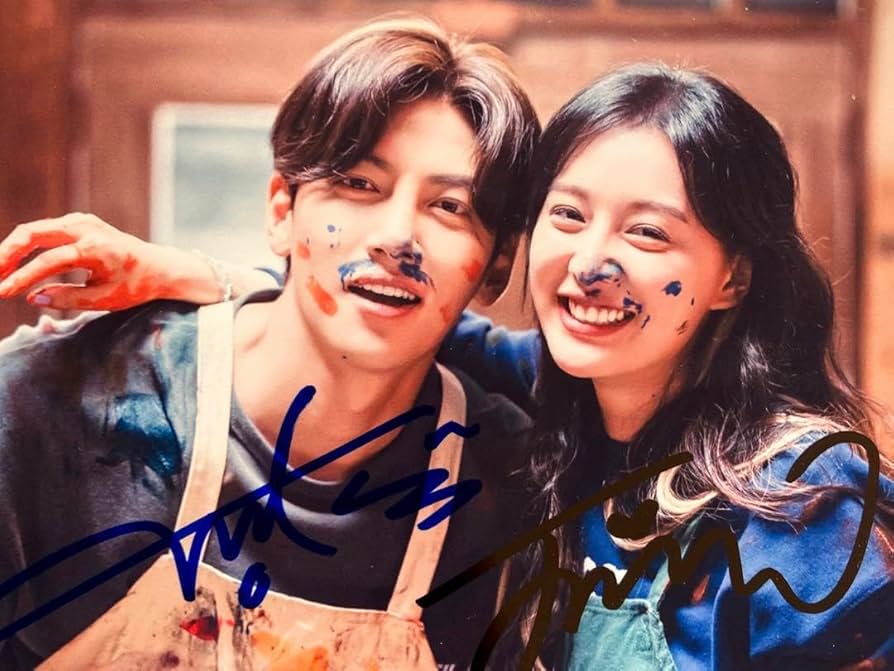 Amazon.co.jp: チ チャンウクとキム ジウォン直筆サイン入り2Lサイズ