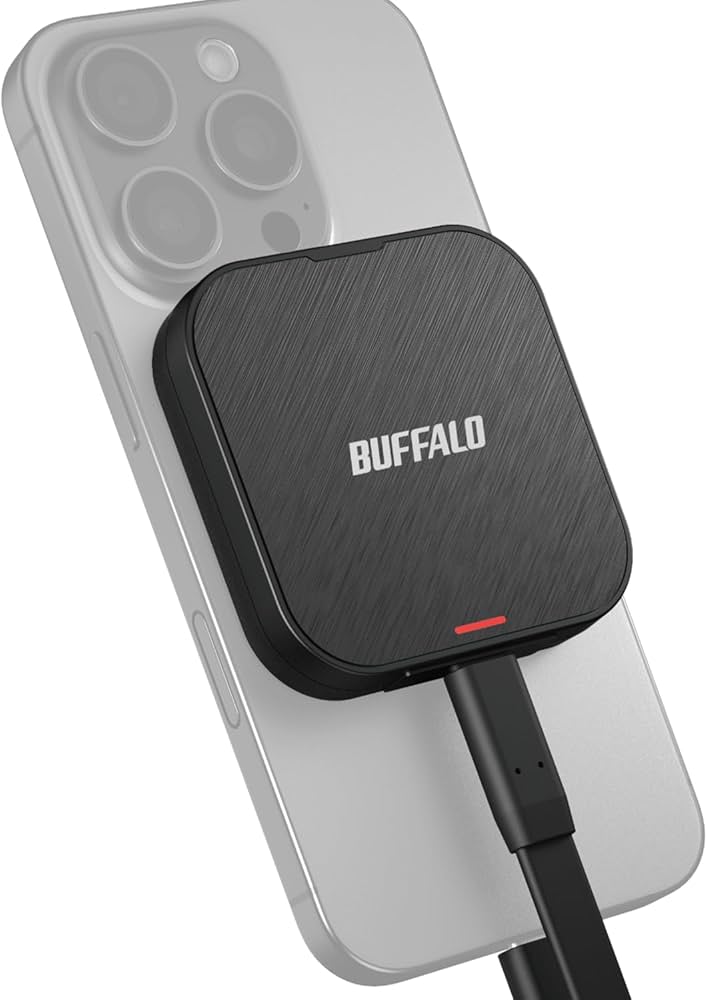 Amazon | 【Amazon.co.jp限定】バッファロー SSD 外付け 1TB MagSafe