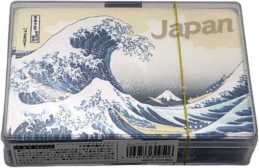 Amazon.co.jp: トランプ 葛飾北斎 浪裏 版画 浮世絵 富嶽三十六景