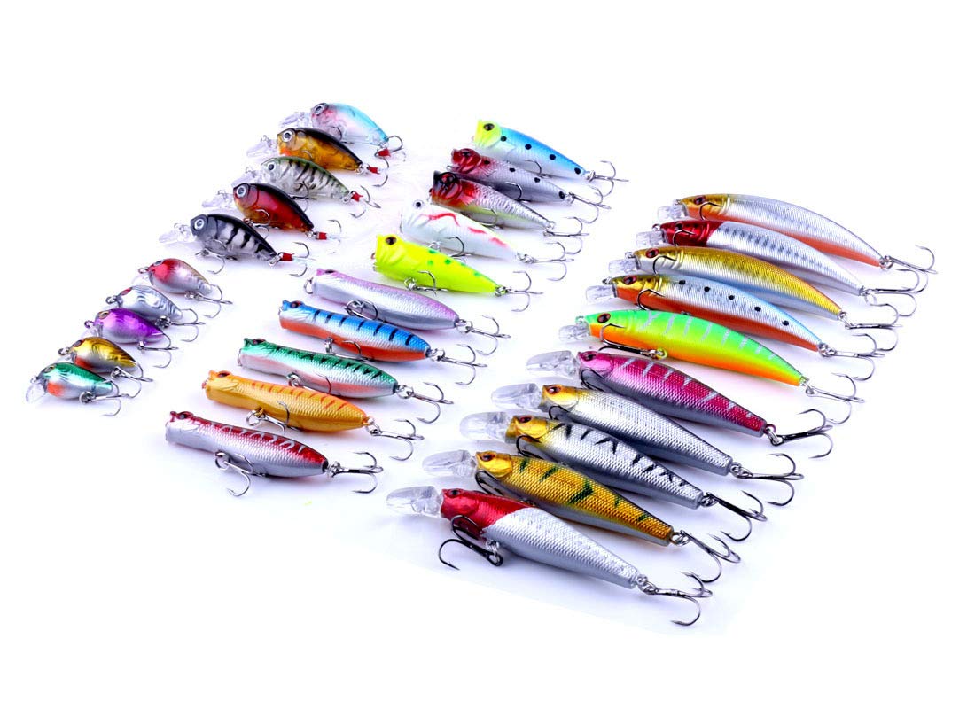 Amazon | ルアー 釣りルアーセット ルアーセットクランクベイト 初心者