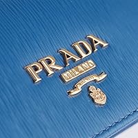 Amazon.com: Prada Wallet For Women -Vitello Move Leather Bluette