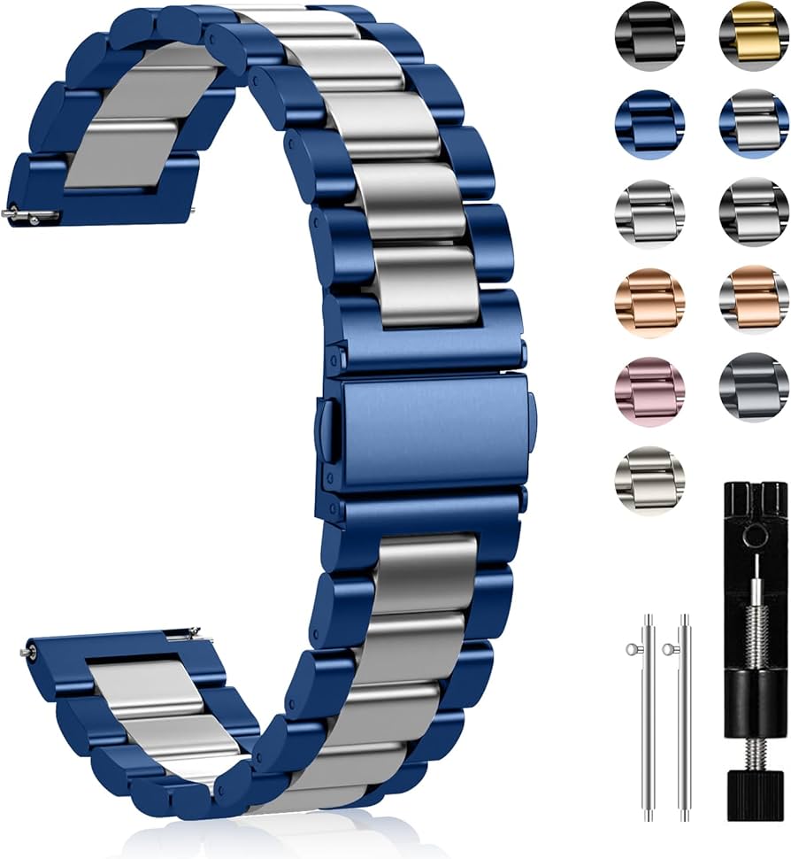 Amazon.co.jp: [CeiBand] バンド 18mm 20mm 22mm ステンレス製 時計