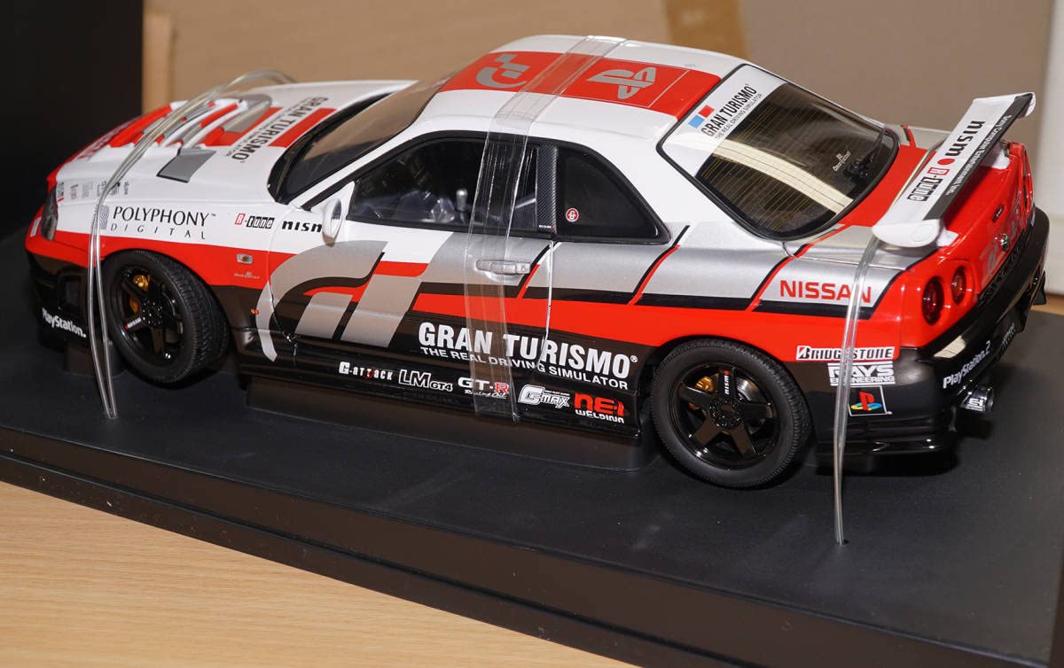 Amazon | 1/18 オートアート グランツーリスモ GRAN TURISMO GT-R R34