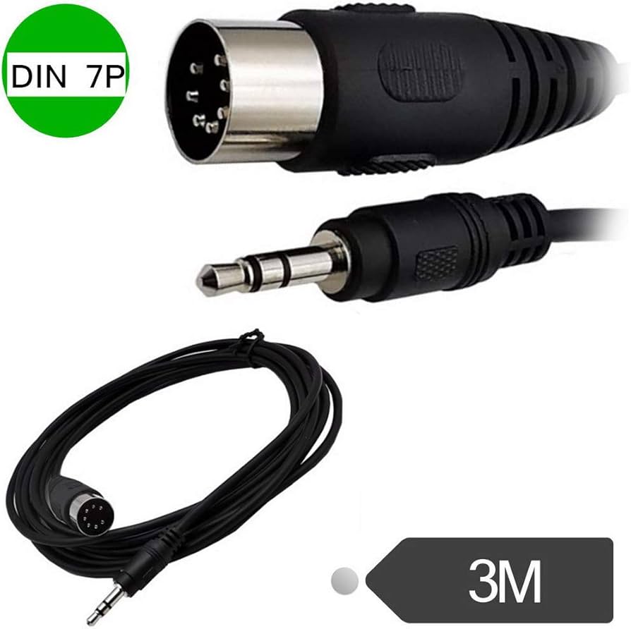 Amazon | スピーカーケーブル 3.5mmステレオオス-7ピンオス 変換コード