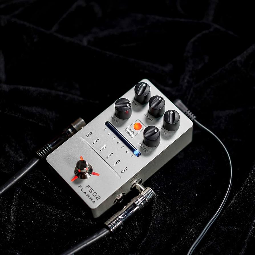 Amazon | FLAMMA FS02 デジタル リバーブ ギター ペダル 7 クラシック