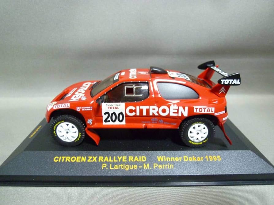 Amazon | イクソ 1/43 シトロエン ZX ラリーレイド #200 ダカール