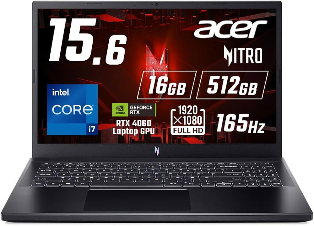 Amazon.co.jp: Acer ゲーミングノートパソコン Nitro V 15 GeForce RTX