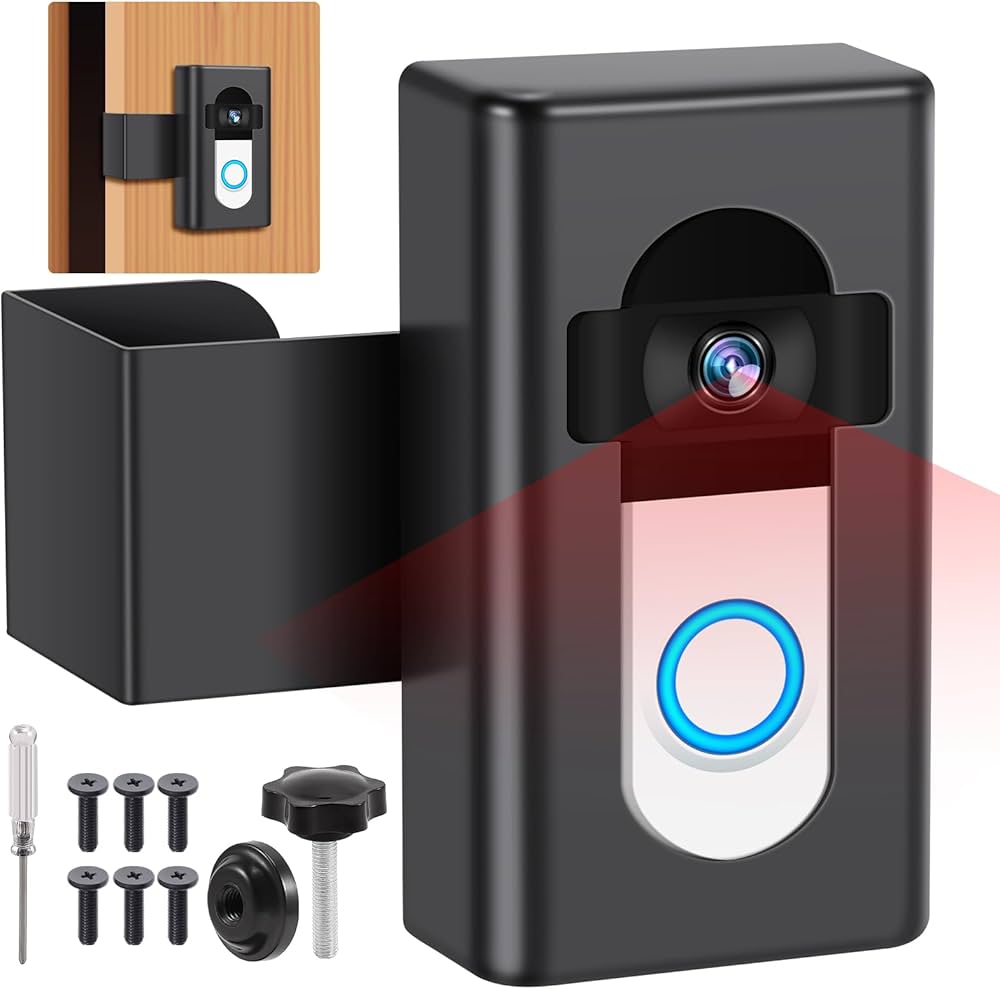 Amazon.co.jp: 盗難防止ドアベルマウント ビデオドアベルドアマウント
