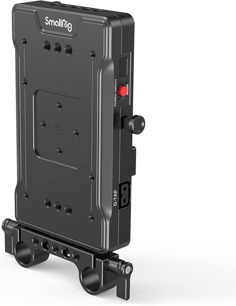 Amazon | SmallRig V マウントバッテリーアダプタープレート、BMPCC 4K