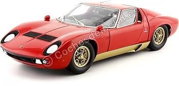 Amazon | 京商オリジナル 1/18 ランボルギーニ ミウラ P400S レッド