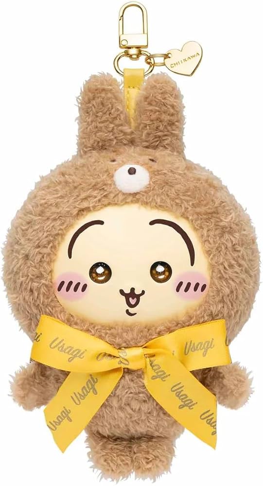 Amazon.co.jp: ちいかわ Kiramekko Teddy Bear (うさぎ) : おもちゃ