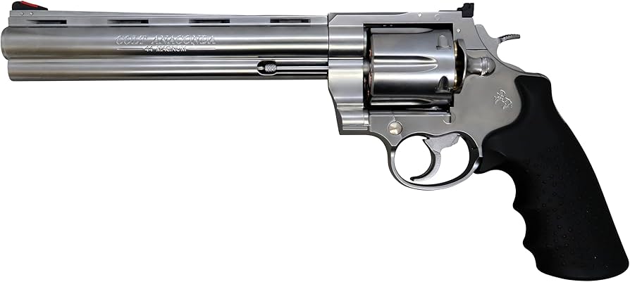 Amazon | マルシン コルト アナコンダ 8インチ シルバーABS HOGUE