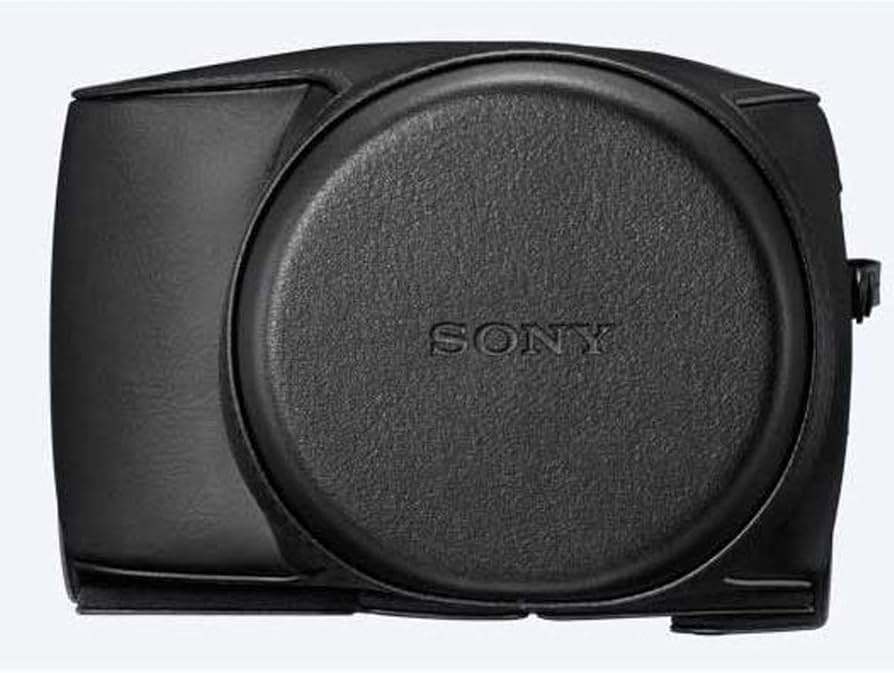Amazon.com : Sony Leather Jacket Case, Black (LCJRXJ/B) : Electronics