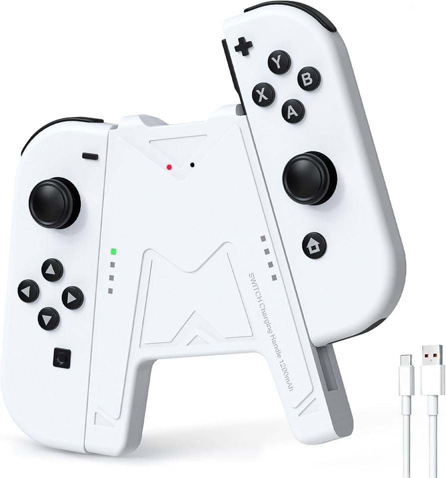 Amazon.co.jp: JINGDU Switch Joy-Con 充電グリップ 1200mAhバッテリー