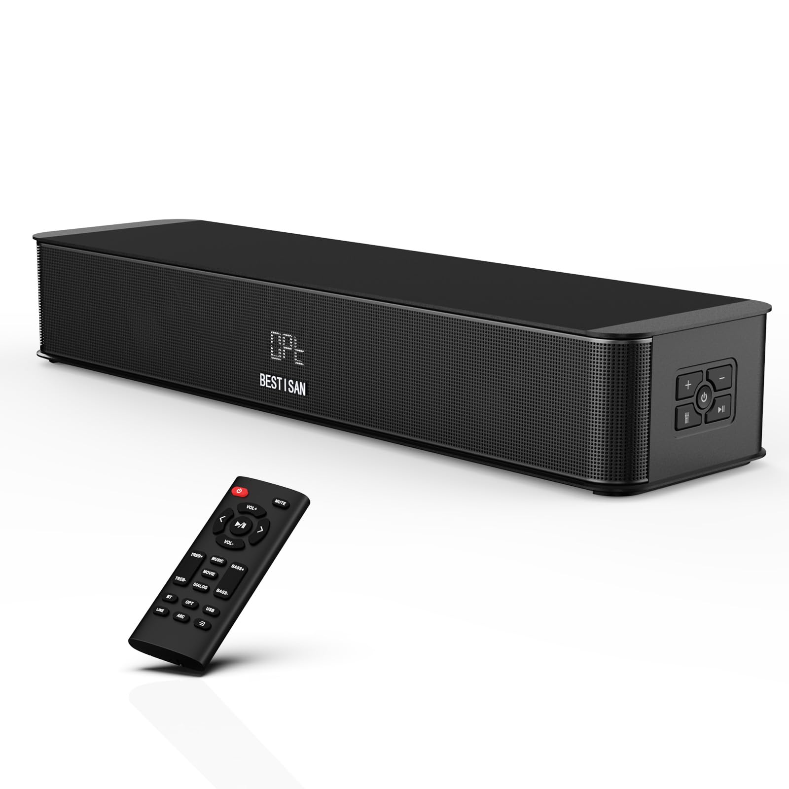 Amazon.co.jp: BESTISAN 2.1chサウンドバー 42センチ テレビ用サウンド