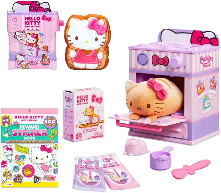 Amazon.com: INCREDITOYZ Hello Kitty Cookeez Makery Ultimate Bundle