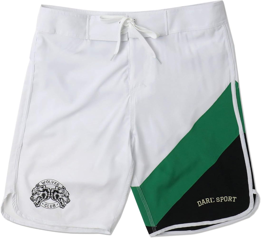 Amazon | Darc Sport WOLVES INVITATION SACRIFICE STAGE SHORTS WHITE