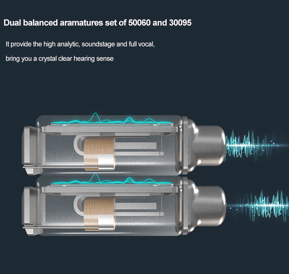 Amazon.co.jp: KZ Five Driver Headphone、ZS10 ハイファイノイズ