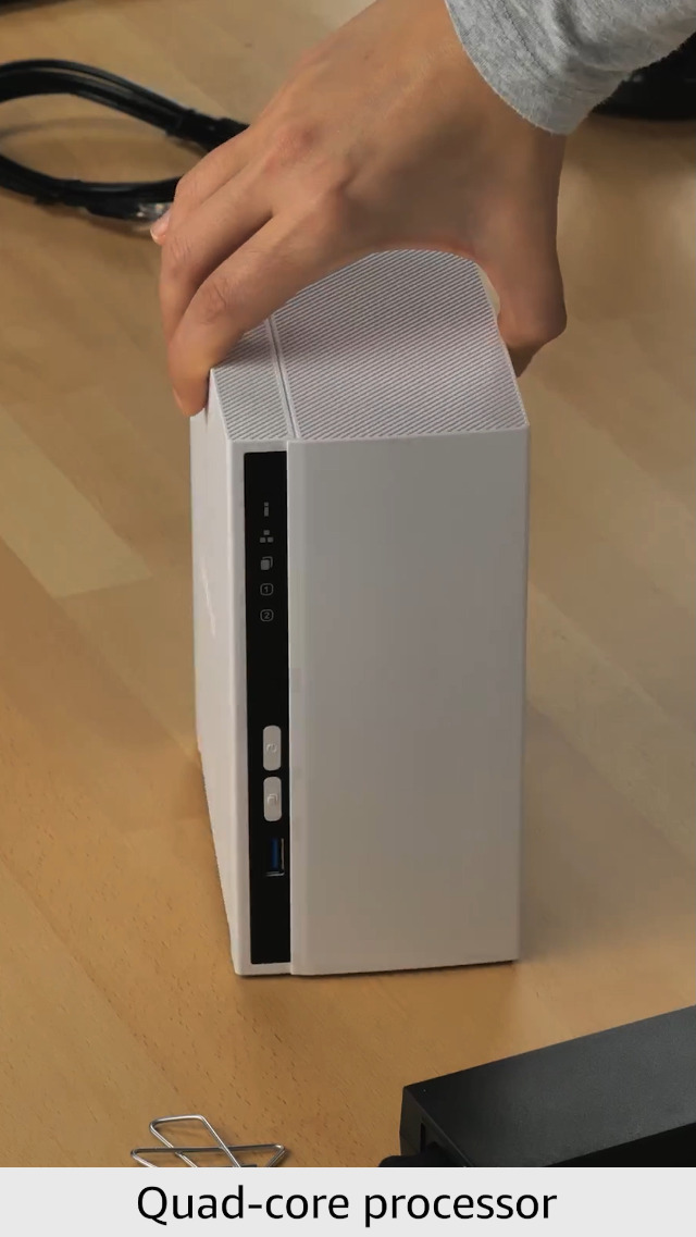 Amazon.com: QNAP TS-233-US 2 Bay Affordable Desktop NAS with ARM