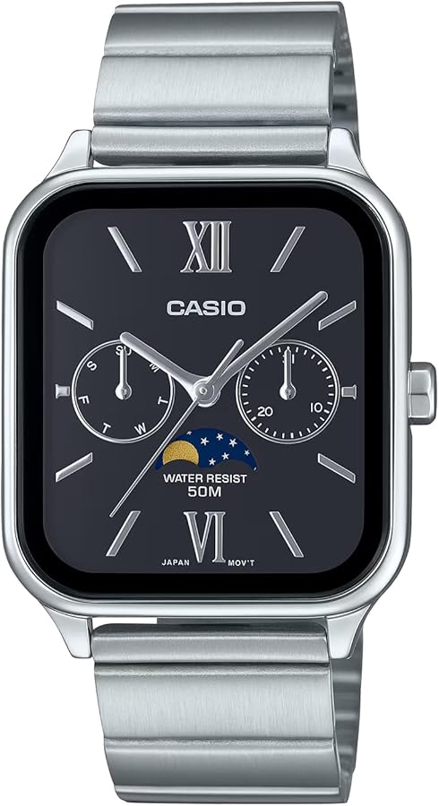 Amazon.co.jp: [カシオ] CASIO スタンダード ムーンフェイズ Moon