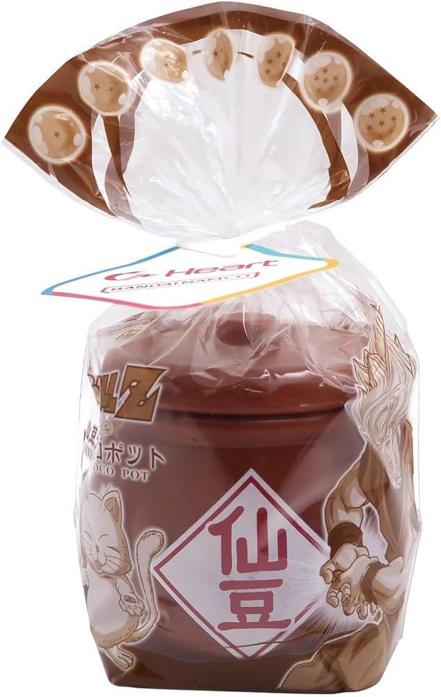 Amazon.co.jp: ハート ドラゴンボールZ仙豆チョコポット 34g : 食品
