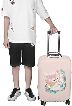 Amazon.co.jp: ダッフィー フレンズ スーツケースカバー キャリー