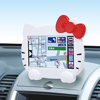 Amazon.co.jp: セイワ(SEIWA) ハローキティフェイス型 フルセグ対応7V