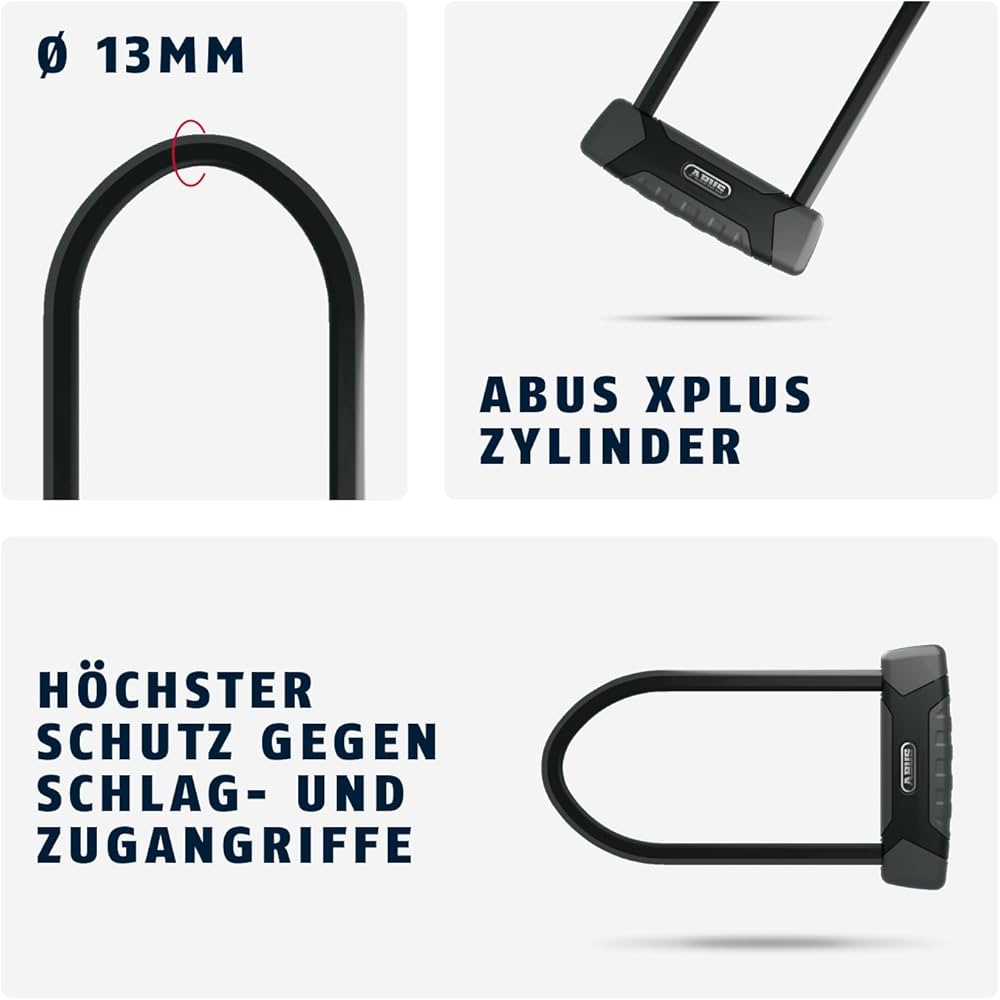Amazon | ABUS(アブス) Granit X-Plus 540 230mm マウント付 [並行輸入