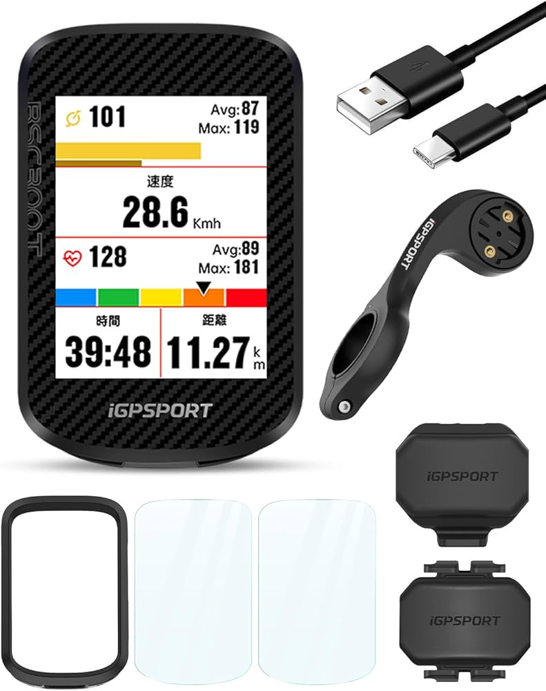 Amazon.co.jp: iGPSPORT BSC300T サイクルコンピュータ サイコン