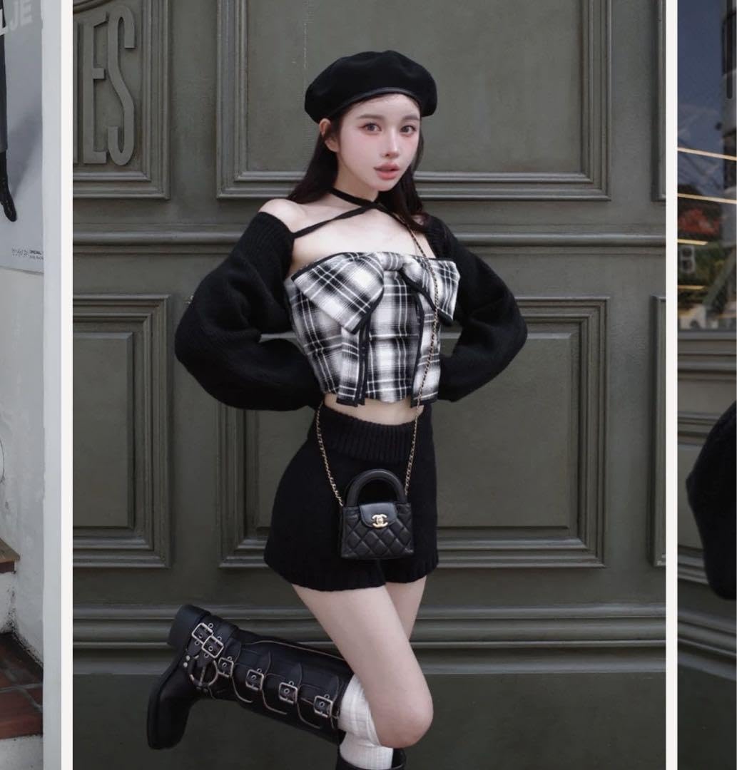 Amazon.co.jp: darich ダーリッチ ビッグリボンアンサンブル