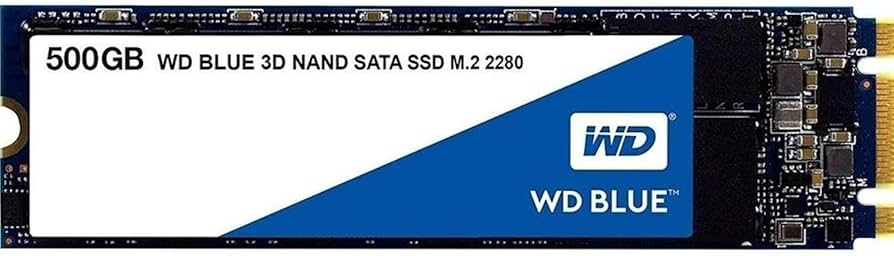 Amazon.com: Western Digital 500GB WD Blue 3D NAND Internal PC SSD