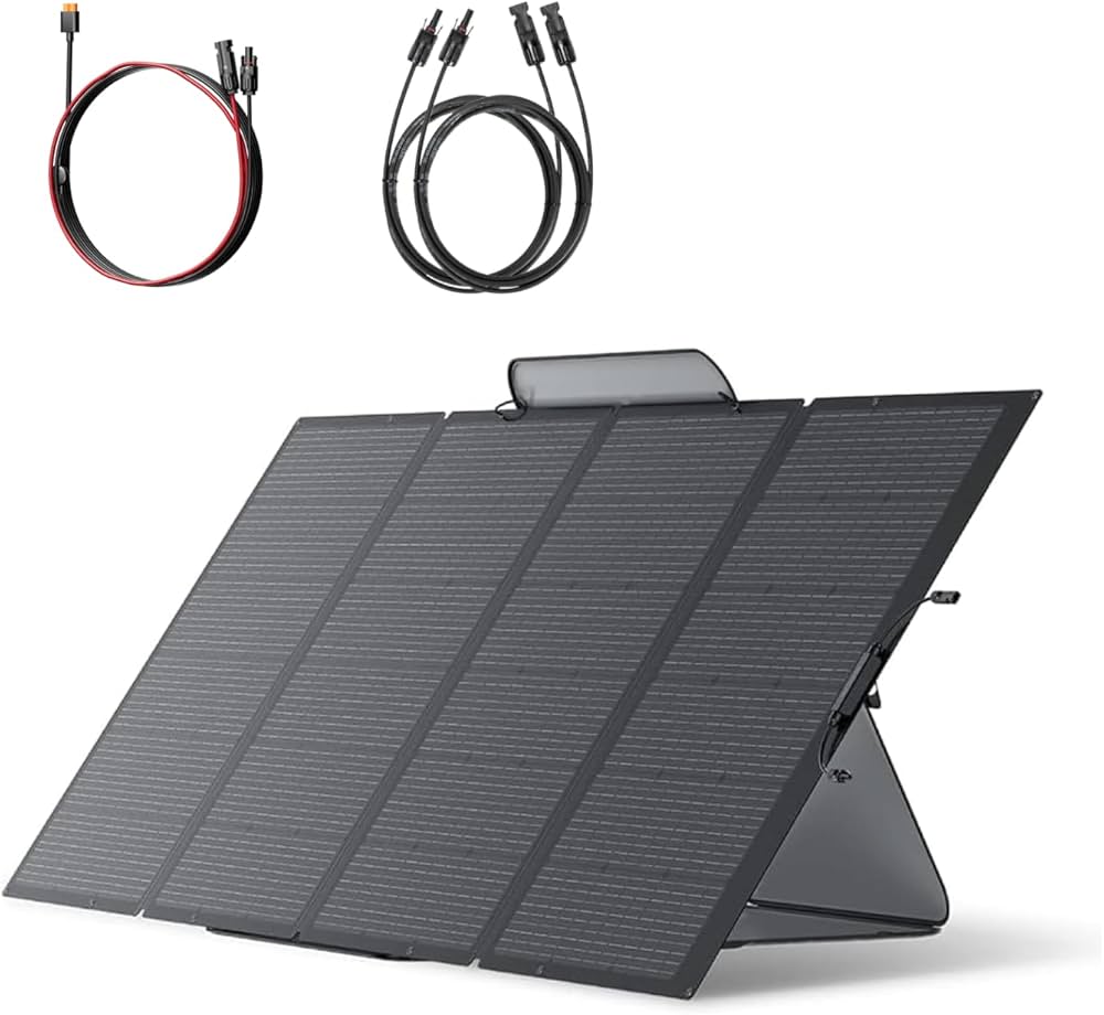 ECOFLOW ソーラーパネル 400W キャリーケース付き EcoFlow 400W