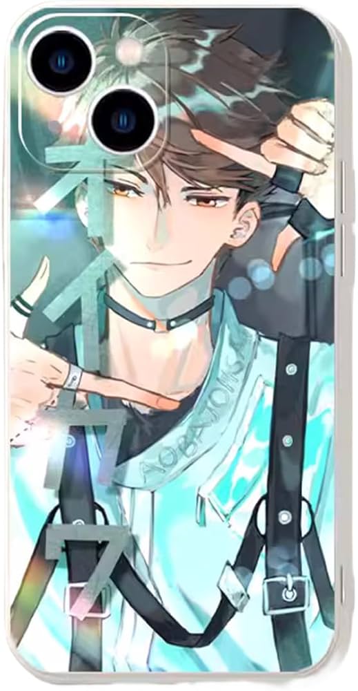 Amazon.co.jp: HUNIY ハイキュー!! 携帯ケース 及川徹 スマホカバー