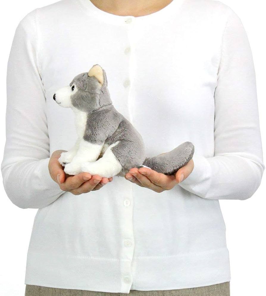 Amazon.co.jp: カロラータ オオカミ ぬいぐるみ (子/リアルアニマル