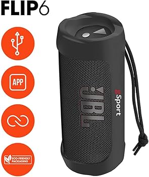Amazon.com: JBL FLIP 6 Waterproof Portable Speaker Bundle with