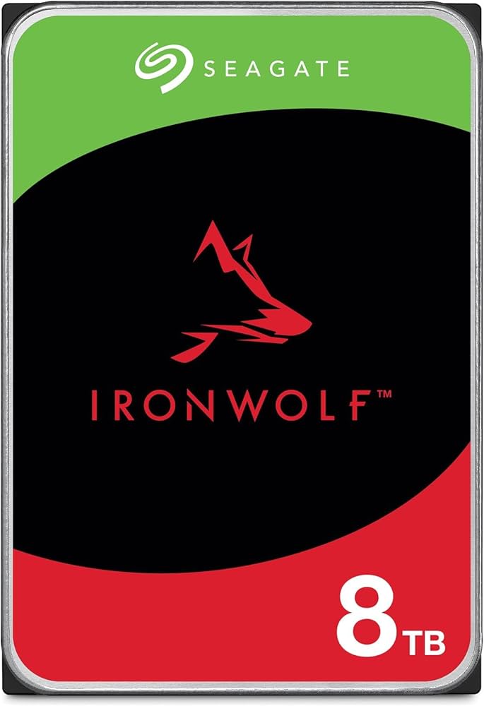 Amazon | Seagate HDD Ironwolf 3.5インチ 8TB SATA 6GB/s