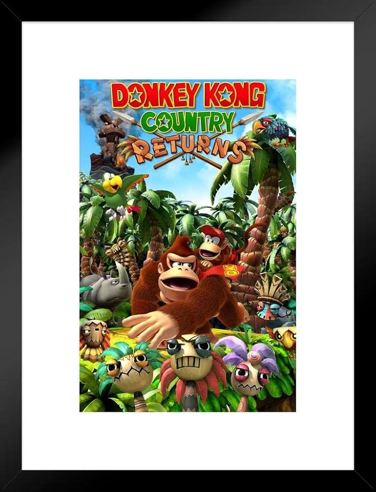 Amazon.co.jp: Pyramid America ドンキーコングカントリーリターンズ