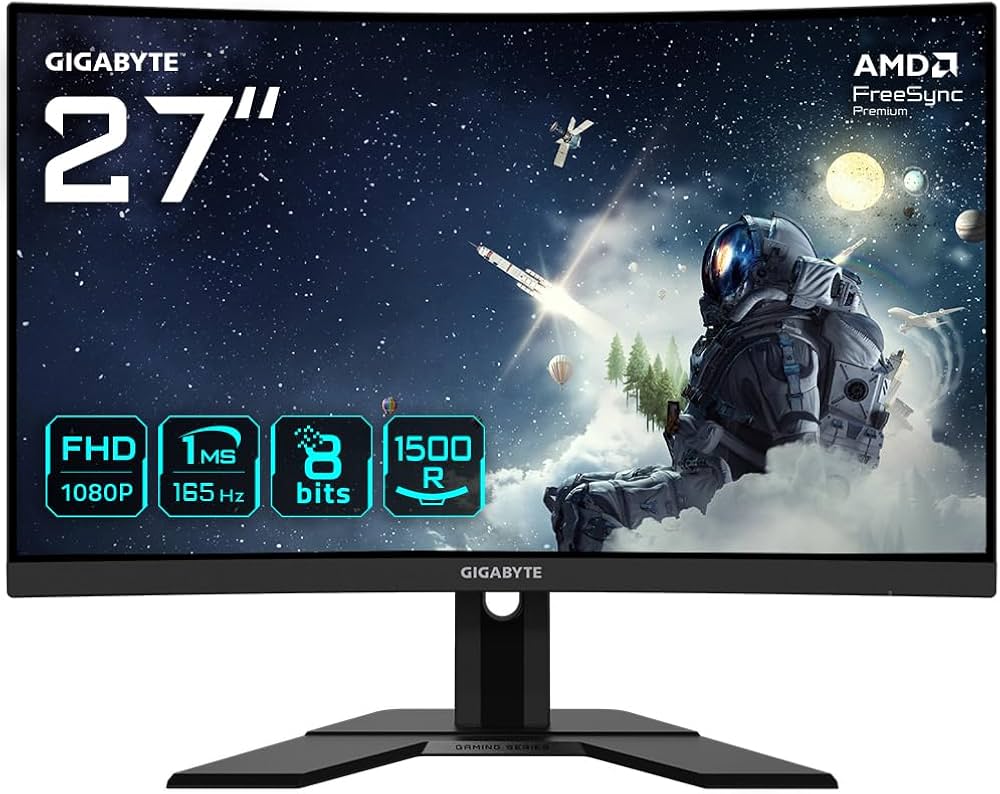 Amazon.co.jp: Gigabyte G27FC A 27 Inch Curved VA 1500R FHD (1920 x