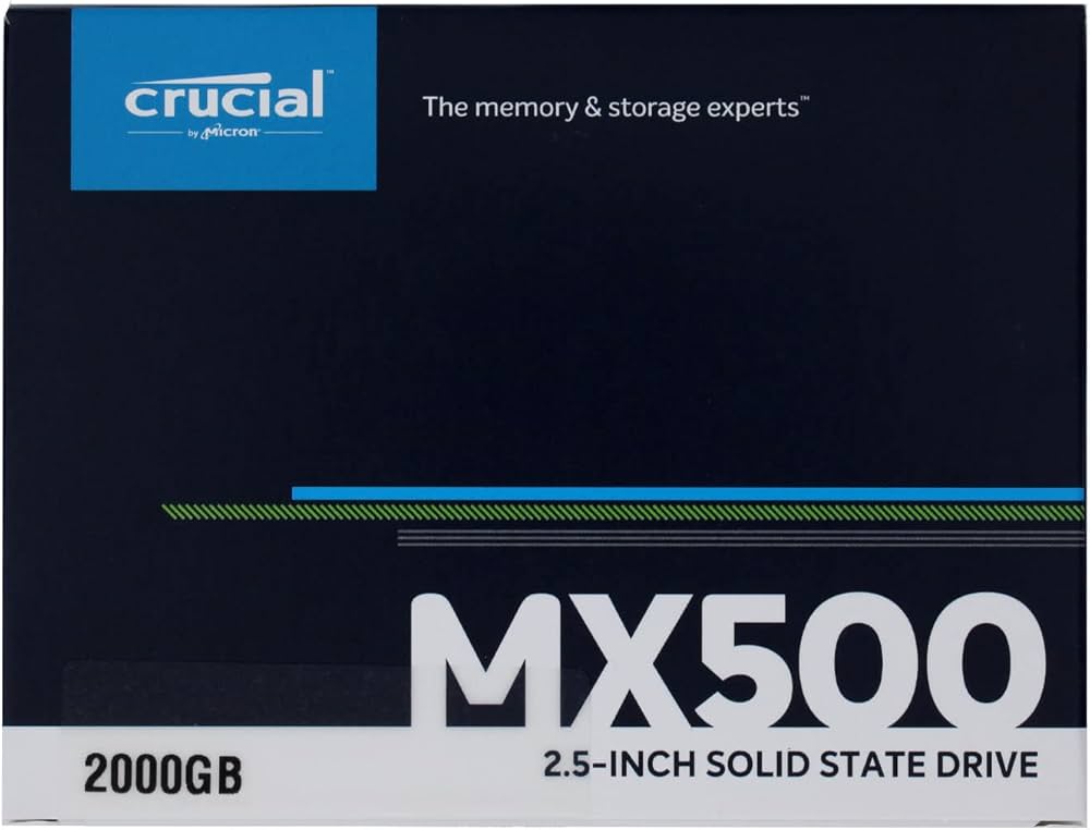 Amazon | Crucial クルーシャル SSD 2TB MX500 SATA3 内蔵 2.5インチ
