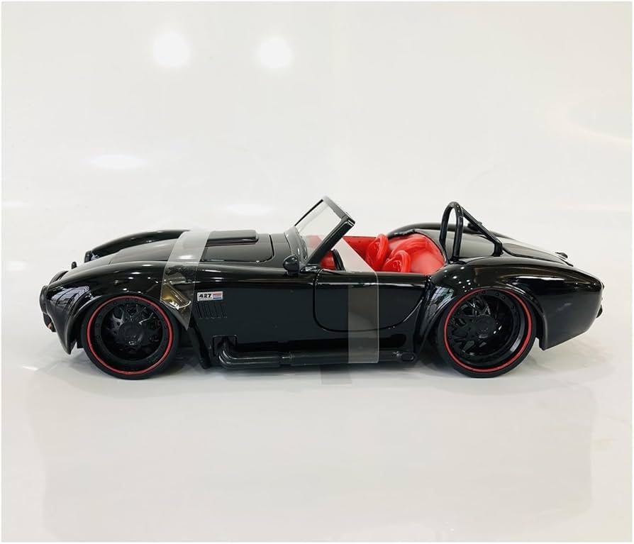Amazon | 1:24 シェルビー コブラ 427 S/C に最適 1965 合金車モデルの